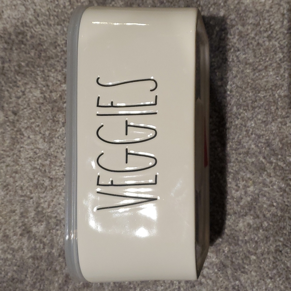 Rae Dunn Ceramic Veggies Bowl w/ Lid